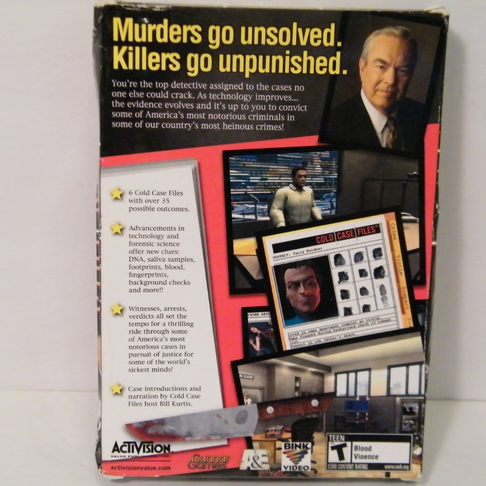 Cold Case Files PC Game from 2004 - Picture 2 of 3